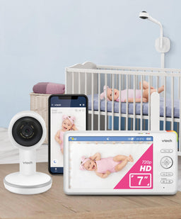 VTech Baby Monitors VTech RM7787HD 7” Over-The-Cot Smart Monitor