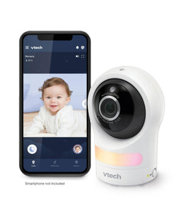 VTech Baby Monitors VTech RM9761 Wi-Fi 1080p Smart Baby Cam – White