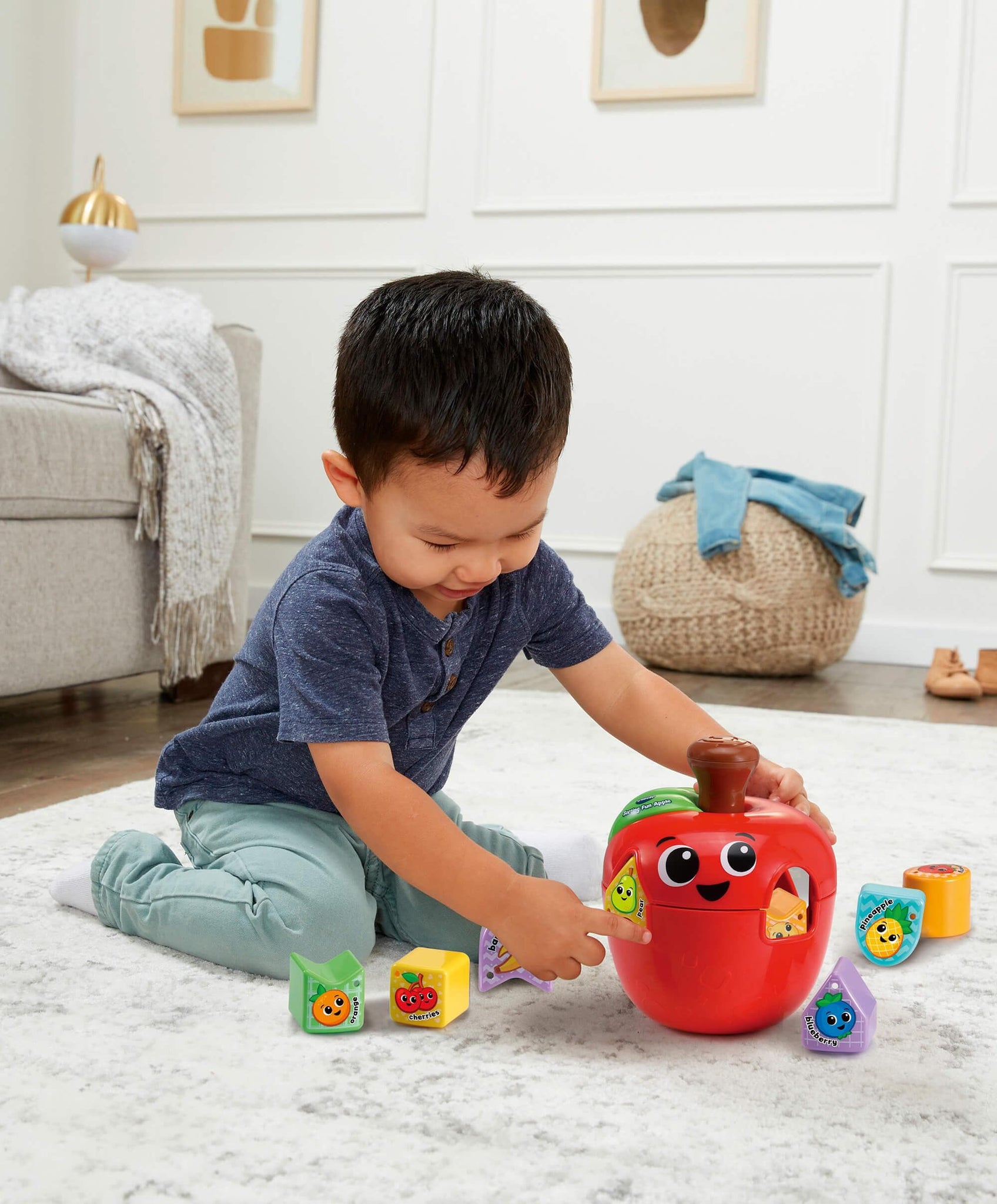 VTech Sorting Fun Apple Toy Mamas Papas UK