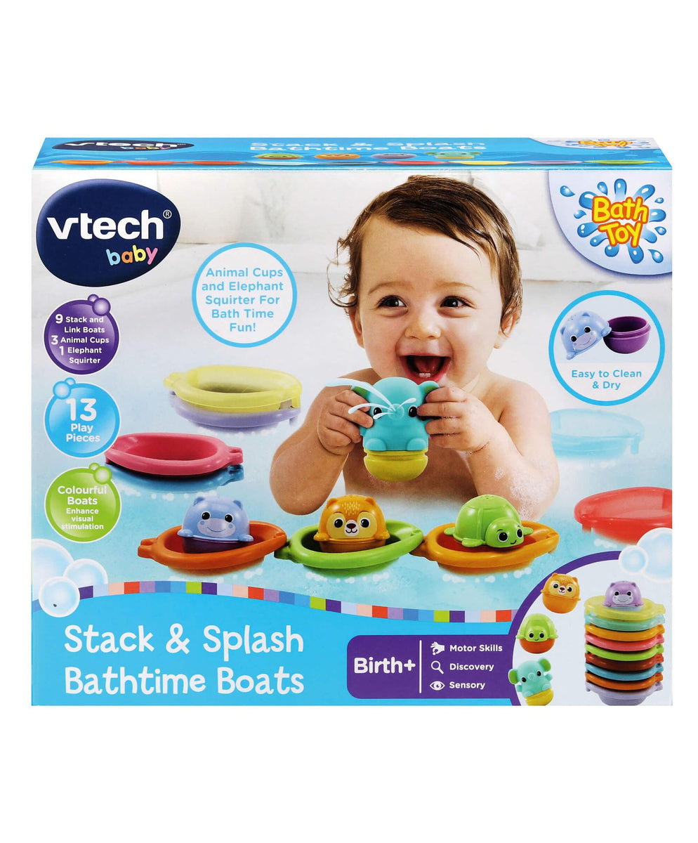 VTech Stack & Splash Bathtime Boats Toys – Mamas & Papas UK