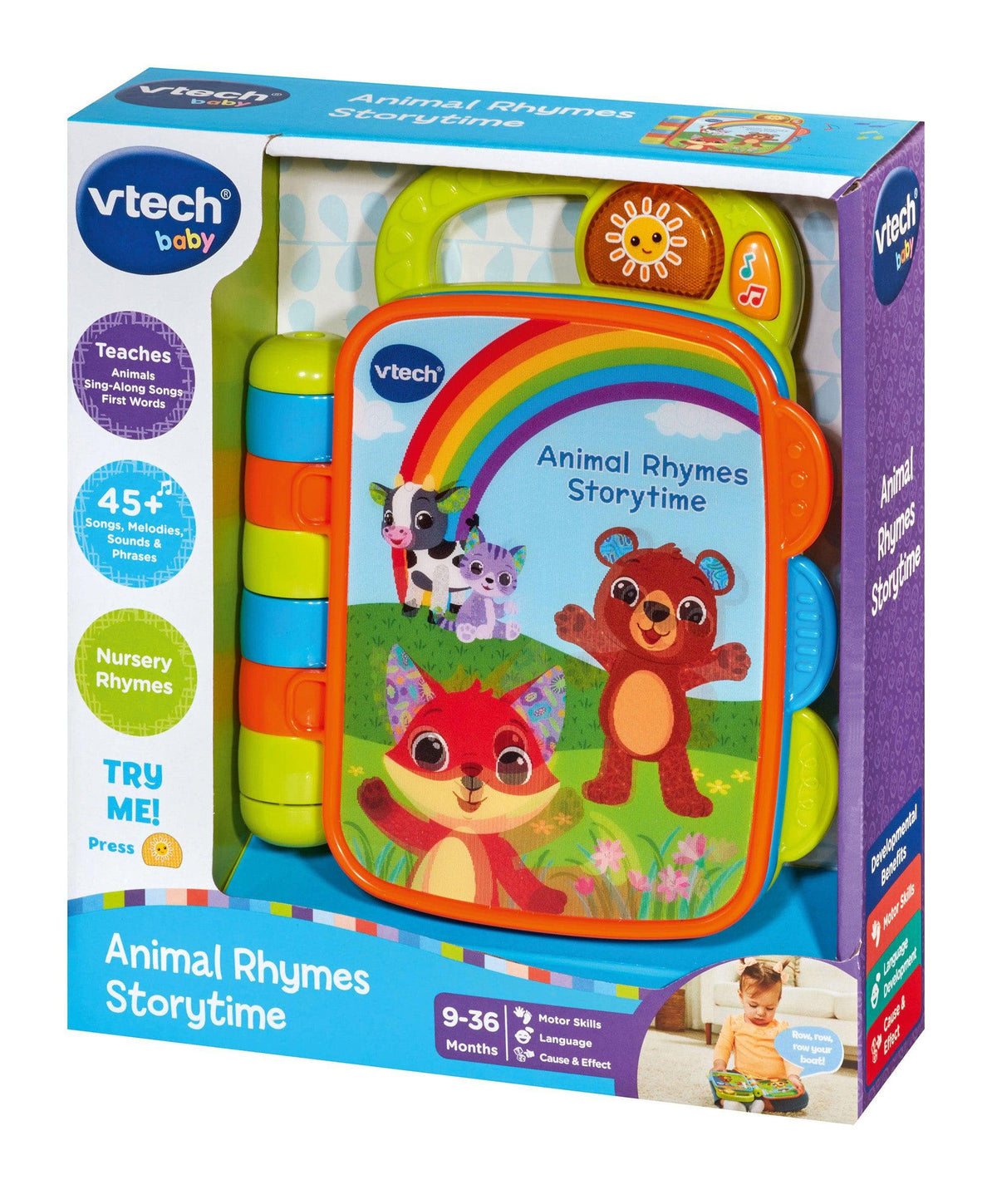 VTech Animal Rhymes Storytime Interactive Book – Mamas & Papas UK