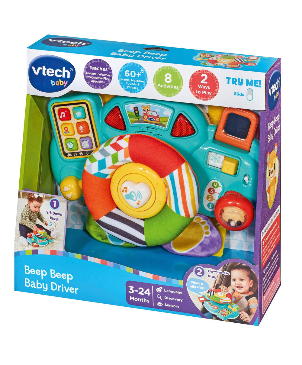 VTech Beep Beep Baby Driver Toy – Mamas & Papas UK