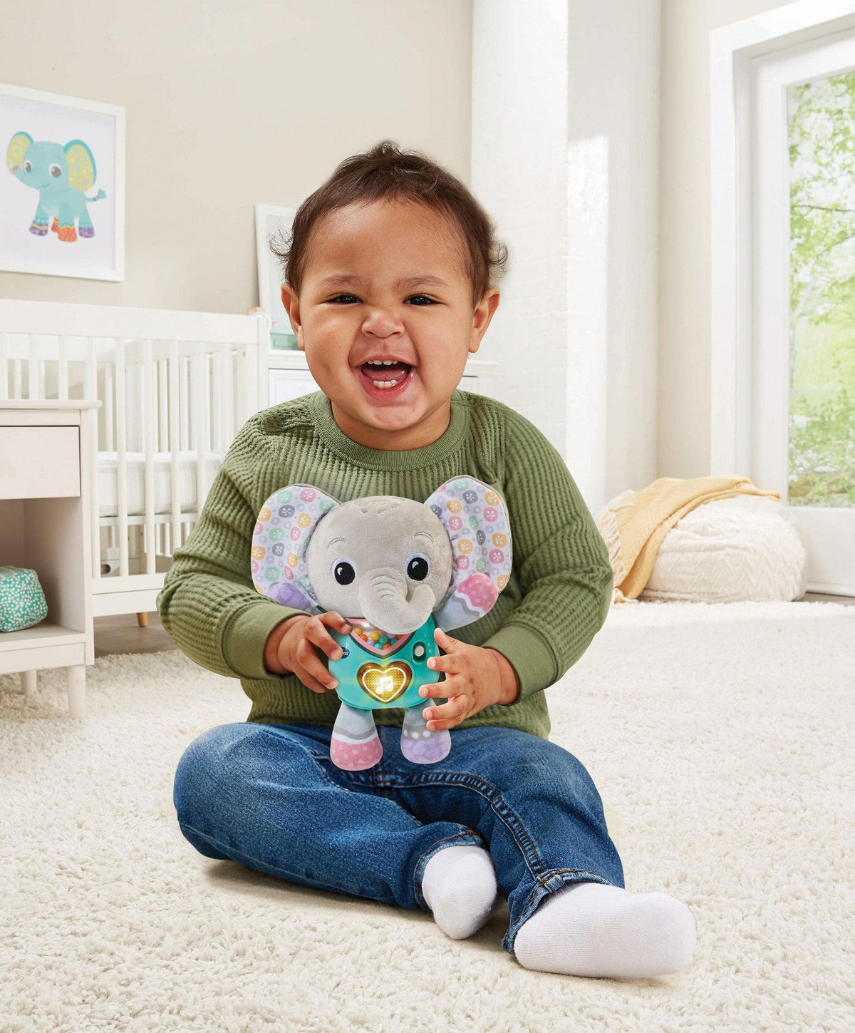 VTech VTech Cuddle & Sing Elephant Toy