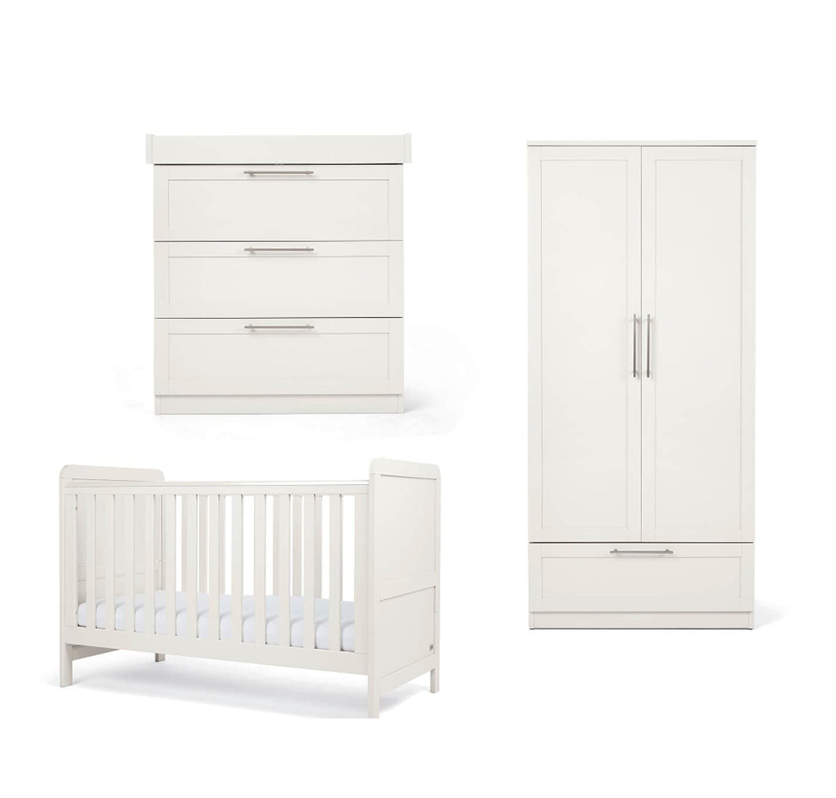 Walton 3 Piece - White
