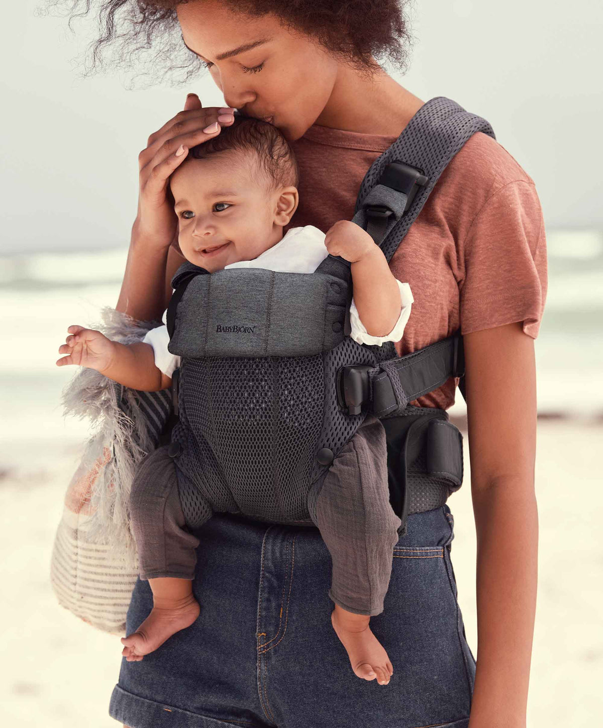 Baby Bjorn Baby Harmony Carrier Anthracite Baby Carriers Mamas & Papas UK