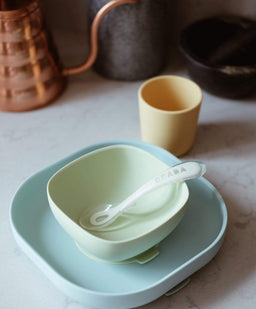 Beaba Baby Weaning Beaba Silicone Meal Weaning Set (4 Pack) - Blue