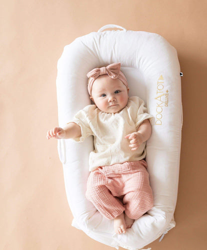 Dockatot Baby Nests Dockatot Deluxe+ Dock - Pristine White