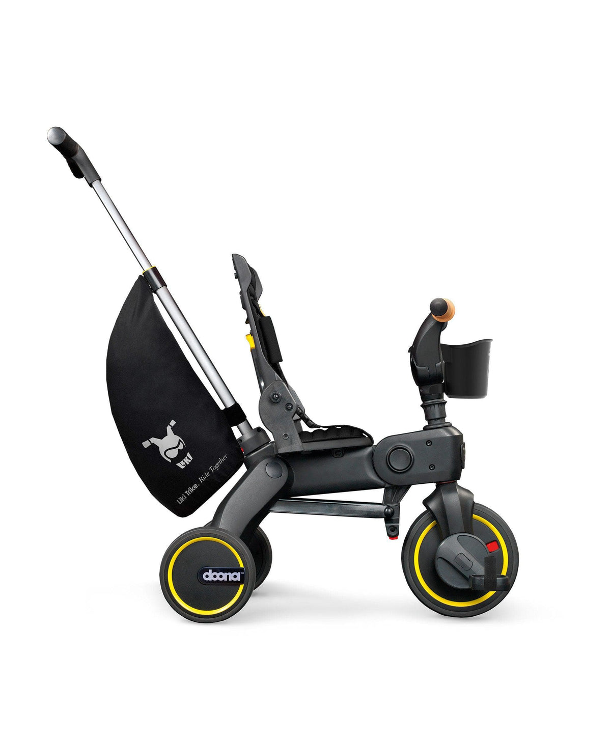 Doona Liki Push Along Trike S5 - Nitro Black Deluxe – Mamas & Papas UK