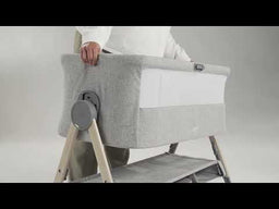 Lua Bedside Crib - Fawn