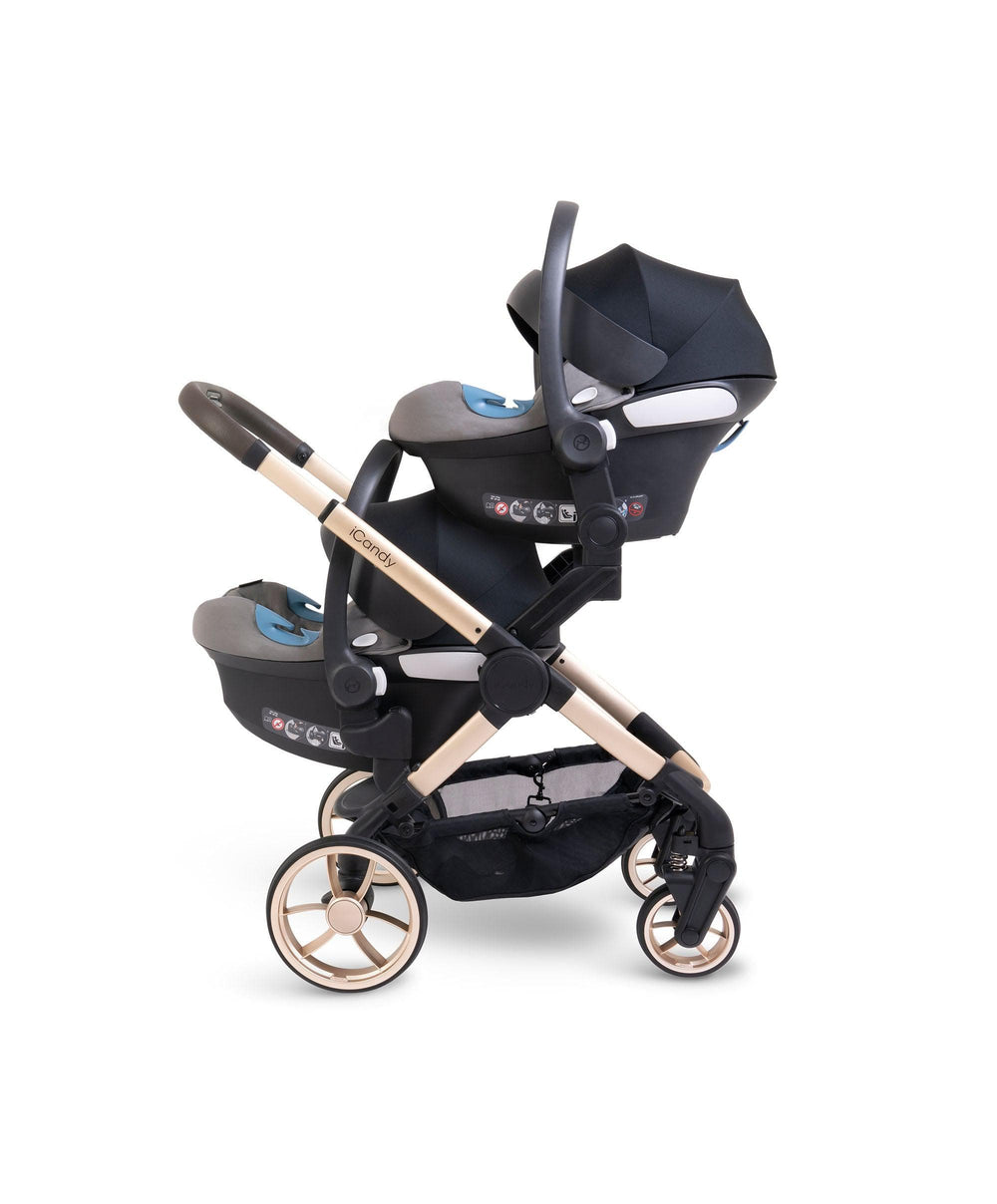 Double Pushchair Icandy Peach Blossom Double ICandy Peach Double
