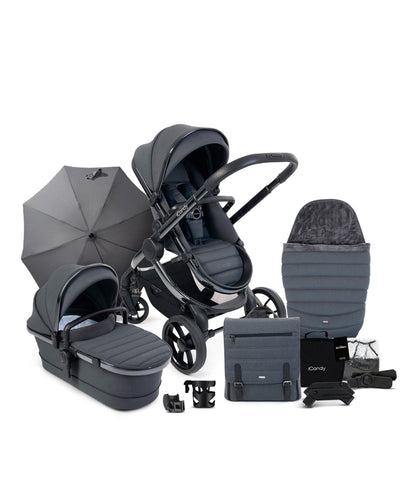 iCandy Pushchairs iCandy Peach 7 Summer Bundle - Dark Grey