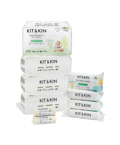 Kit & Kin Kin & Kin Nappies Essential Starter Pack - Size 2