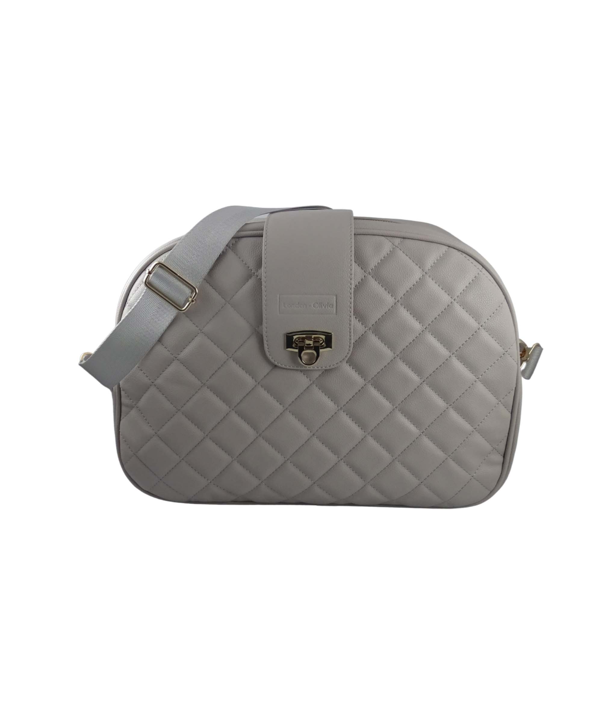 Islington Cross Body Changing Bag Greige