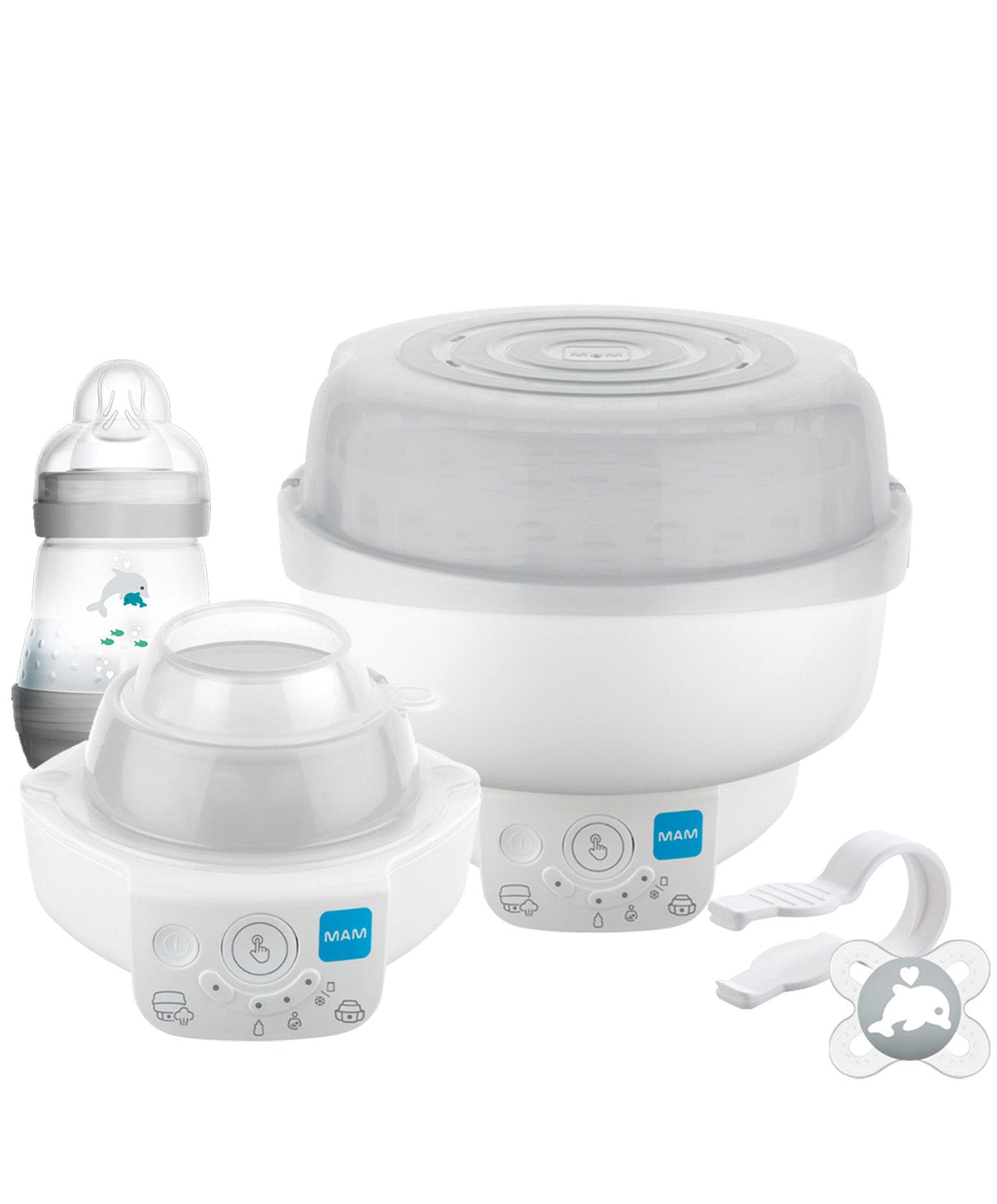 Baby Bottle Sterilizer Mam Steriliser And Bottle Warmer Mam In