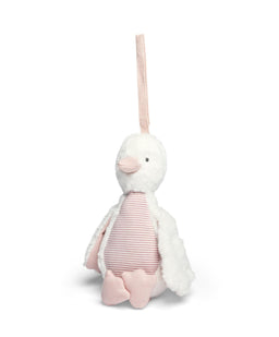 Mamas & Papas Activity Toys Welcome to the World Chime Duck Travel Toy - Pink