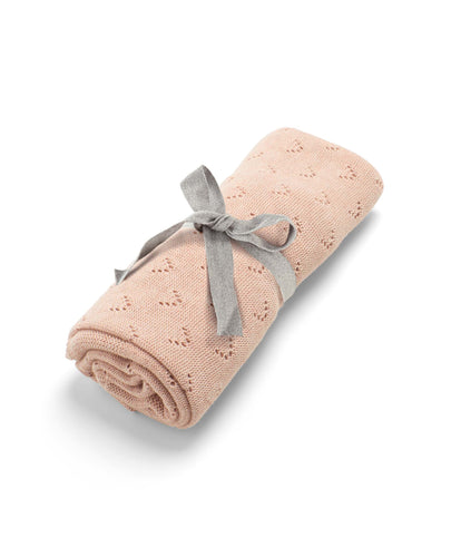 Mamas & Papas Bedding Set Born to be Wild - Pink Pointelle Blanket