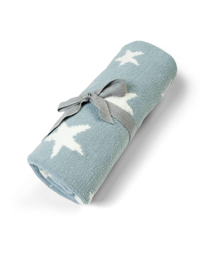 Mamas & Papas Blankets Chenille Blanket - Blue Star