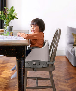 Mamas & Papas Booster Seats Bug 3-in-1 Floor & Booster Seat with Activity Tray - Pebble Grey