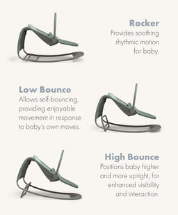 Mamas & Papas Bouncers Tempo 3-in-1 Rocker/Bouncer - Ivy