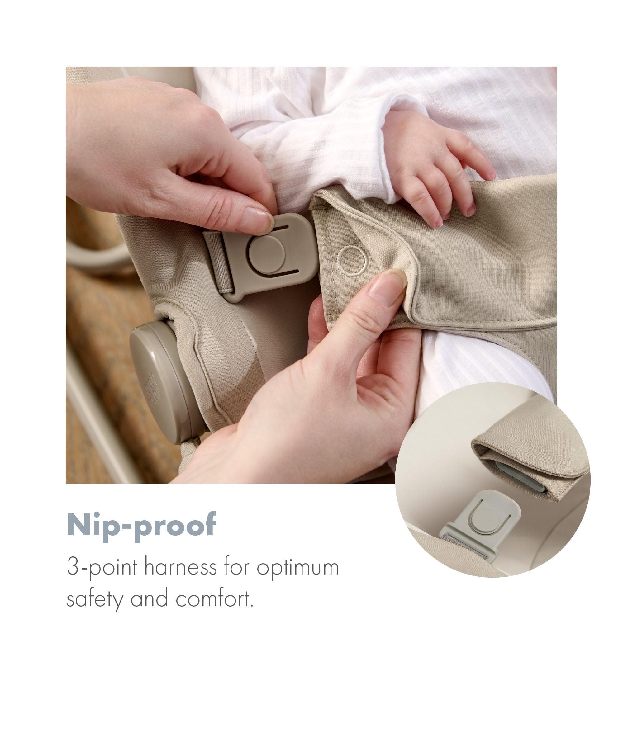 Mamas & Papas Tempo 3-in-1 Rocker/Bouncer - Sand