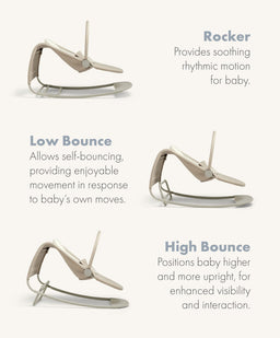 Mamas & Papas Bouncers Tempo 3-in-1 Rocker/Bouncer - Sand