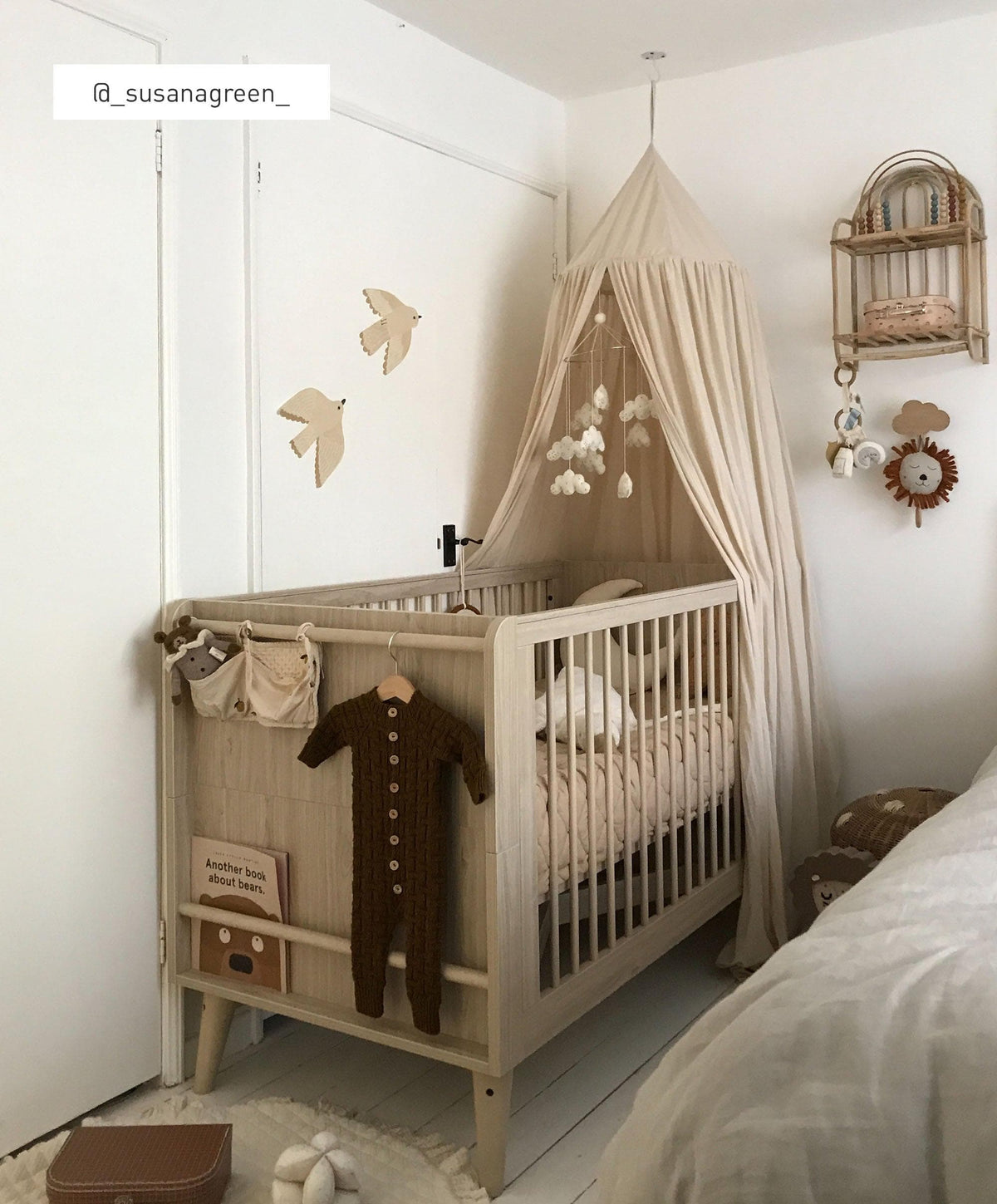 Coxley Cotbed Natural Nursery Furniture Mamas & Papas UK