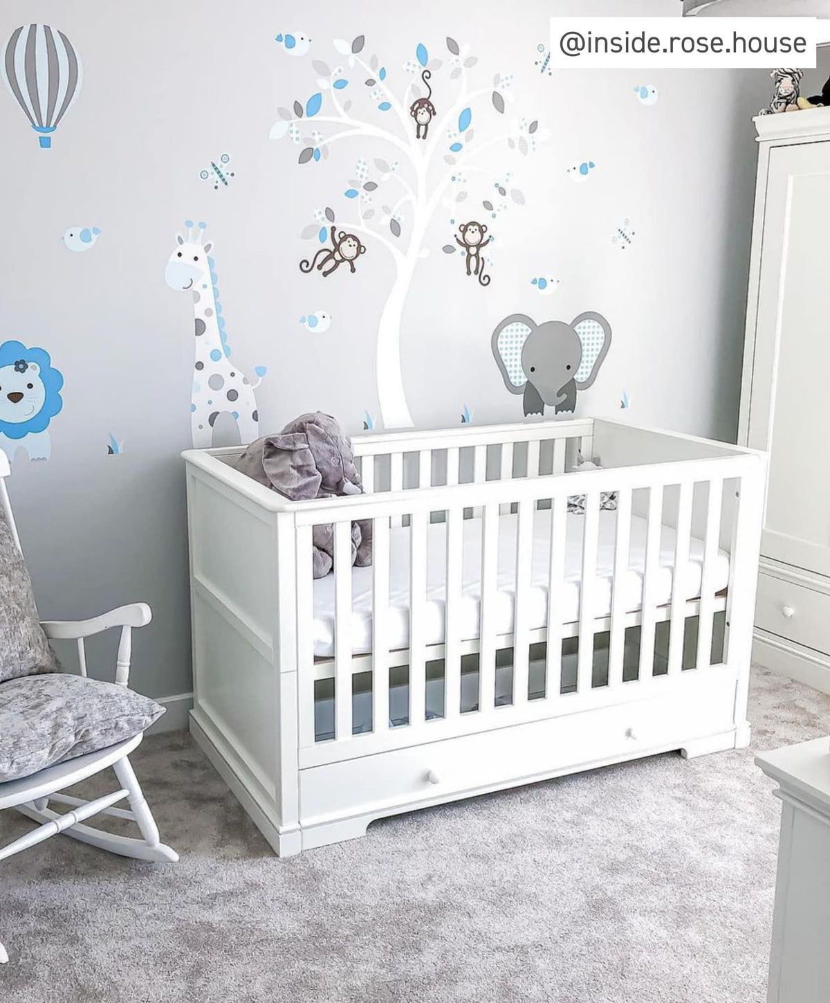 Oxford Cotbed White Mamas & Papas UK