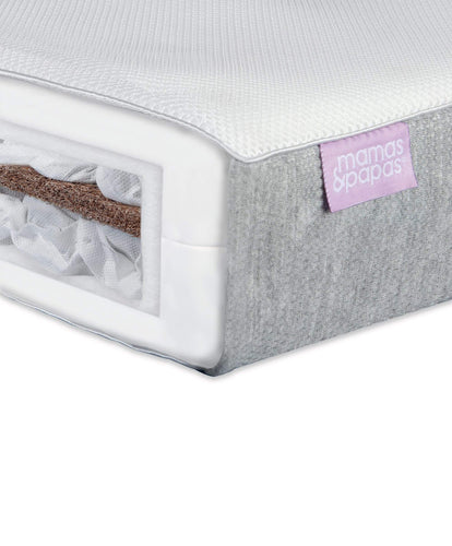 Mamas & Papas Cotbed Mattresses Luxury Twin Spring Cotbed Mattress