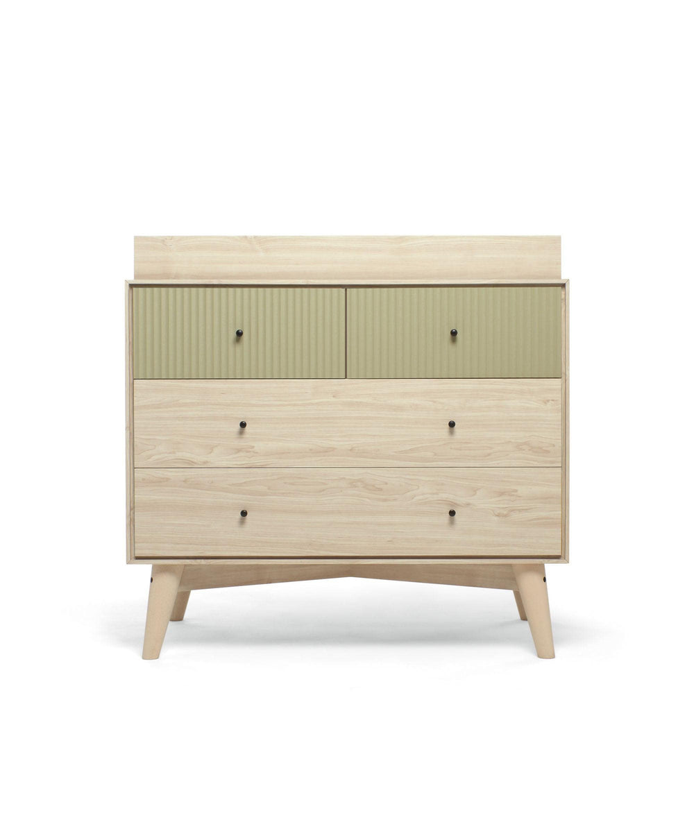 Mamas &amp; Papas Dressers &amp; Changers Coxley Nusery Dresser Changer - Natural/Olive Green