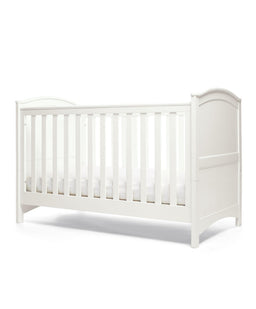 Mamas & Papas Furniture Sets Flyn 3 Piece Cotbed Range with Dresser Changer and Wardrobe - White