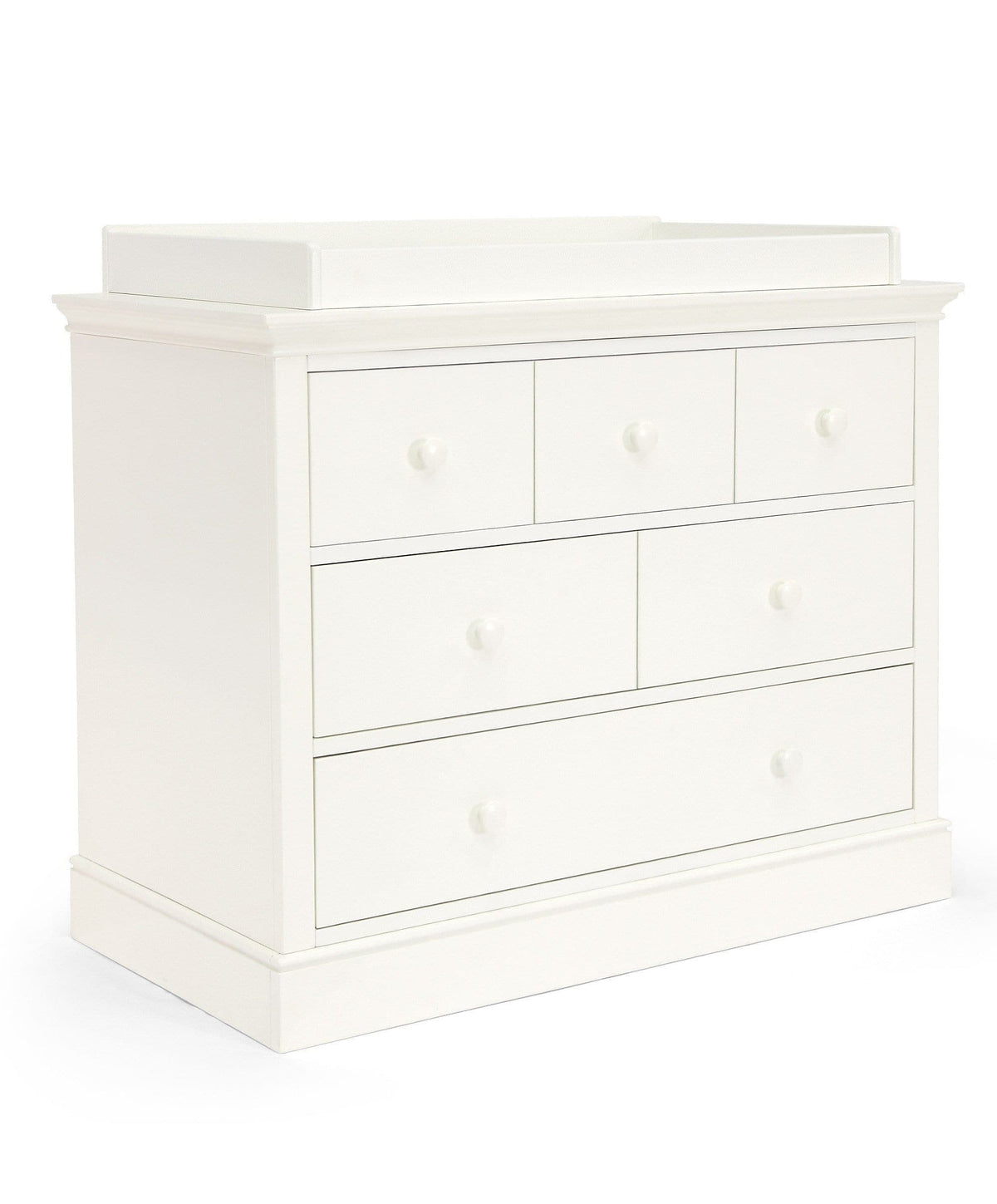 Oxford Nursery Furniture Cotbed & Dresser Pure White Mamas & Papas UK