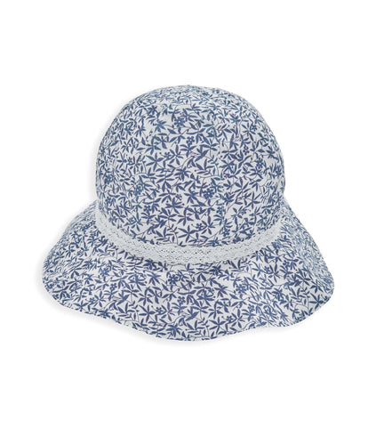 Mamas & Papas Hats & Mitts Reversible Floral Sunhat
