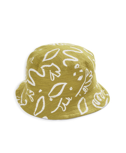 Mamas & Papas Hats & Mitts Tropical Palm Print Reversible Hat
