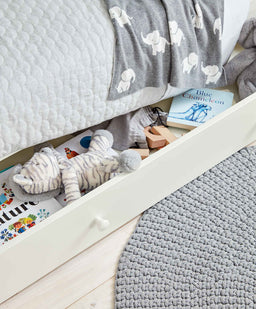 Mamas & Papas Mia Baby Cot Bed - White
