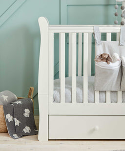 Mamas & Papas Mia Baby Cot Bed - White