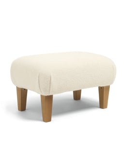 Mamas & Papas Nursing Chairs Hilston Nursing Chair & Footstool - Off-White Boucle