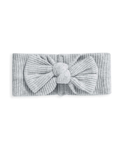 Mamas & Papas Other Clothing & Accessories 1-Size Grey Ribbed Jersey Cotton Headband