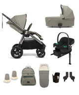 Mamas & Papas Pushchairs Ocarro 8 Piece Complete Bundle with Aton B2 Car Seat and Base in Everest