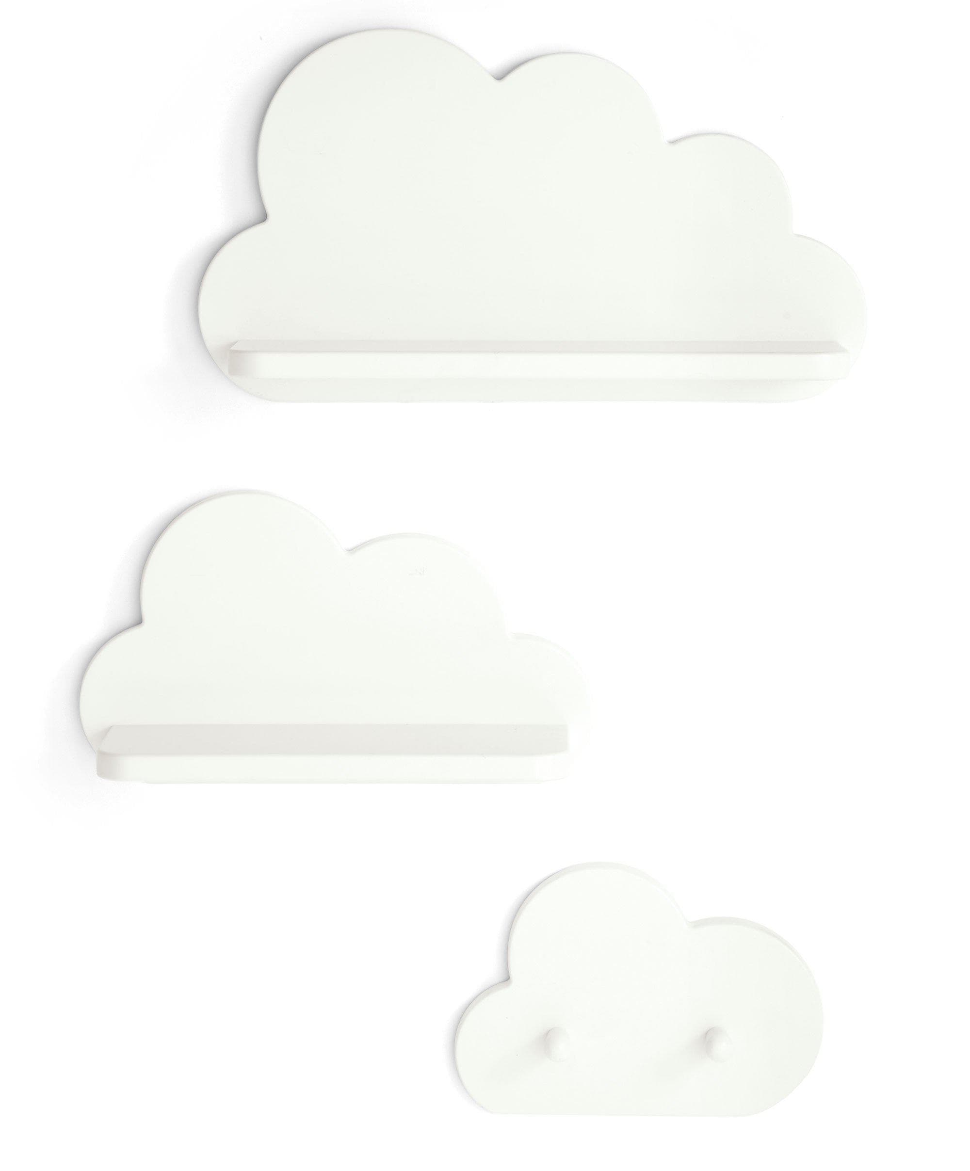 Cloud Shelves Coat Hook Set