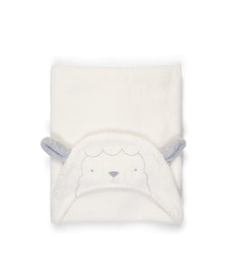 Mamas & Papas Towelling Hooded Towel - Lamb