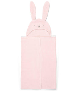 Mamas & Papas Towelling Hooded Towel - Pink Bunny