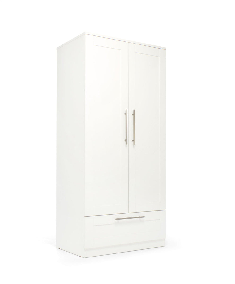 Hampden Wardrobe White Nursery Furniture Mamas & Papas UK