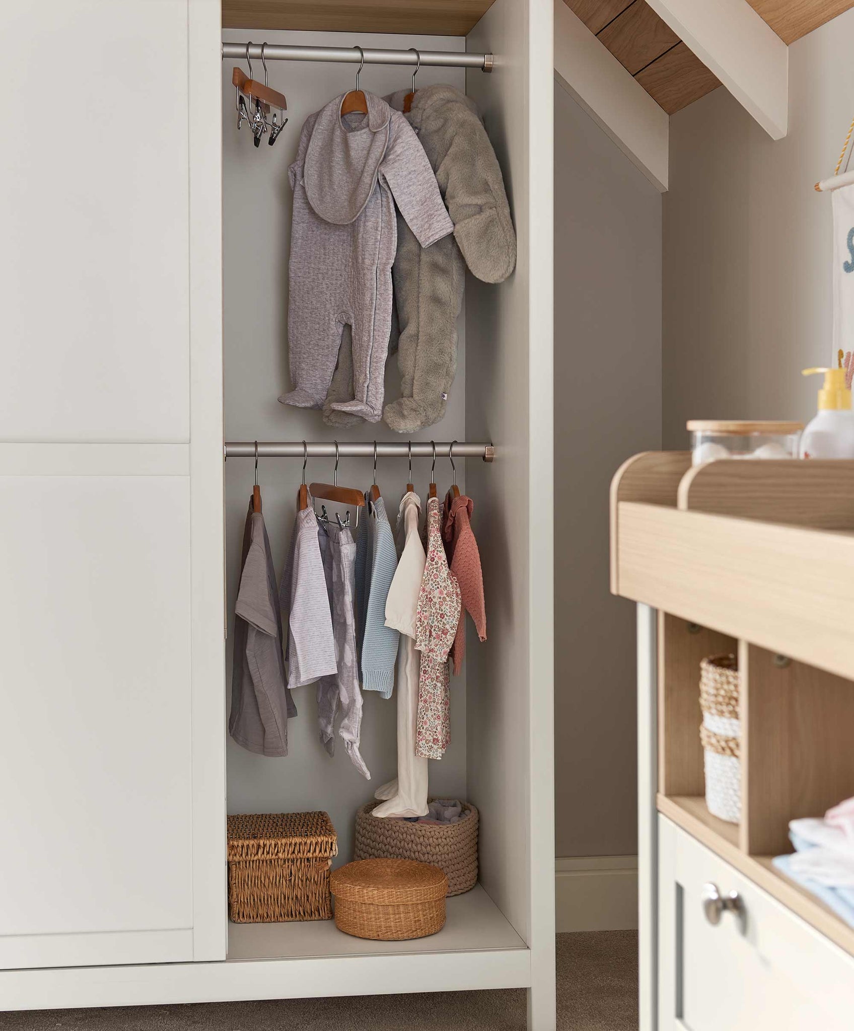Harwell Wardrobe White Mamas Papas Wardrobes