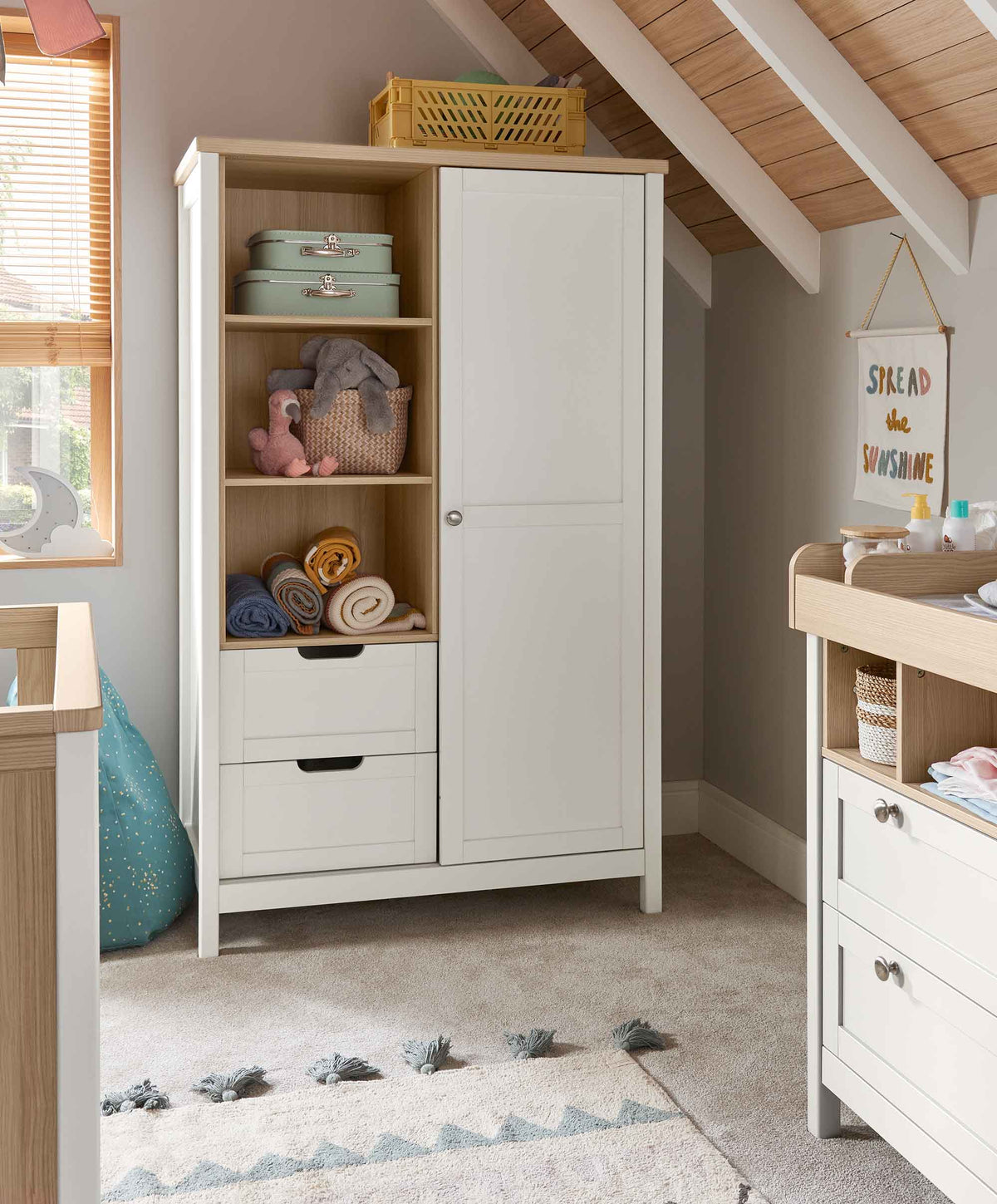 Mamas & Papas Wardrobes Harwell Wardrobe - White
