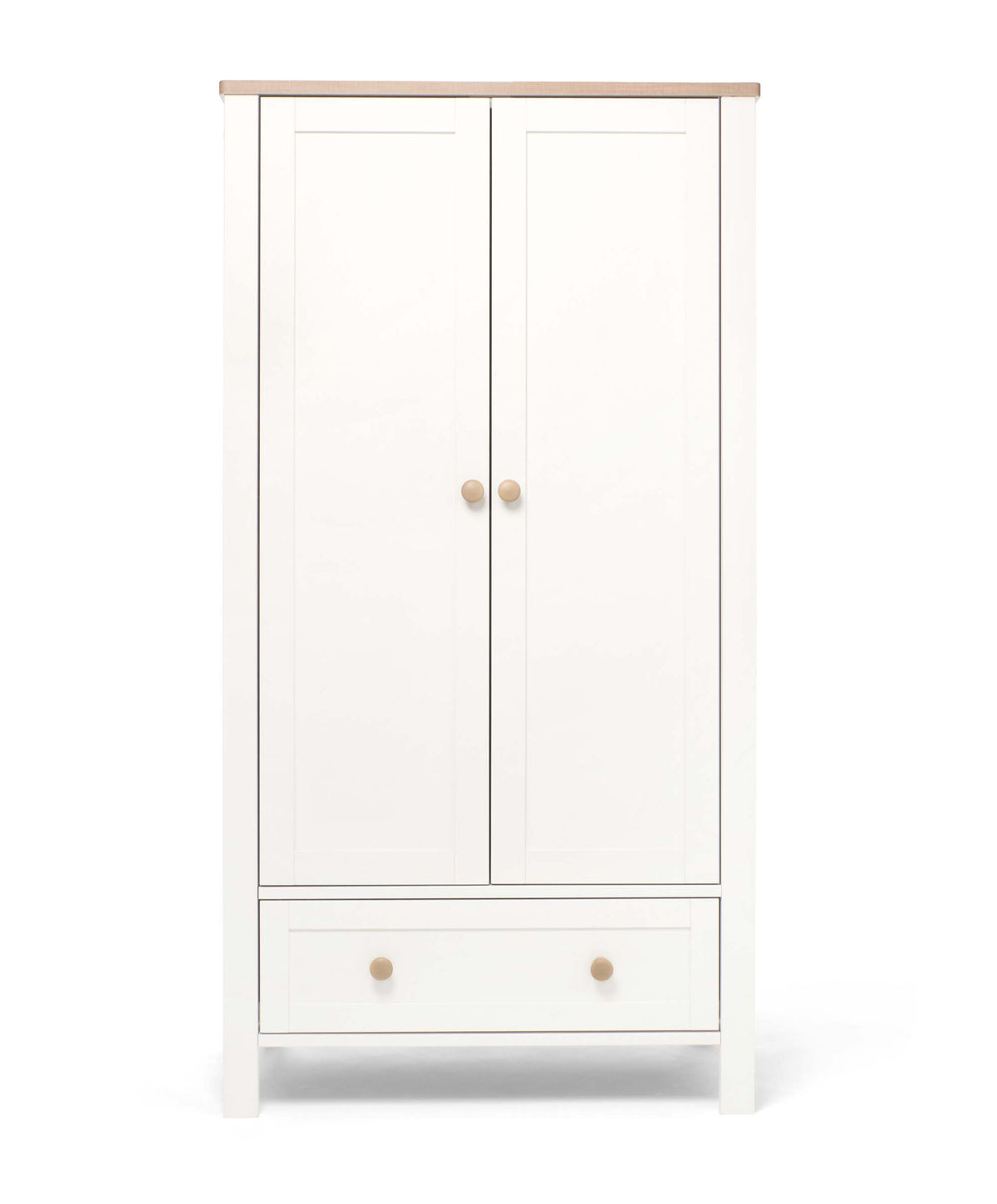Wedmore Nursery Wardrobe White/Natural Mamas & Papas UK