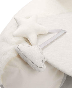 Mamas & Papas Wish Upon a Cloud Playmat Bundle with Tummy Time Roll, Sit & Play