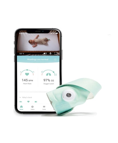 Owlet Baby Monitors Owlet™ Smart Sock V3 Monitor - Mint Green