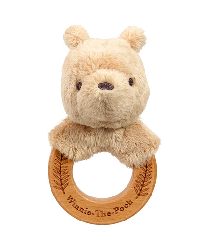 Rainbow Designs Activity Toys <p><h2>Disney Classic Pooh Always and Forever Wooden Ring Rattle</h2></p>