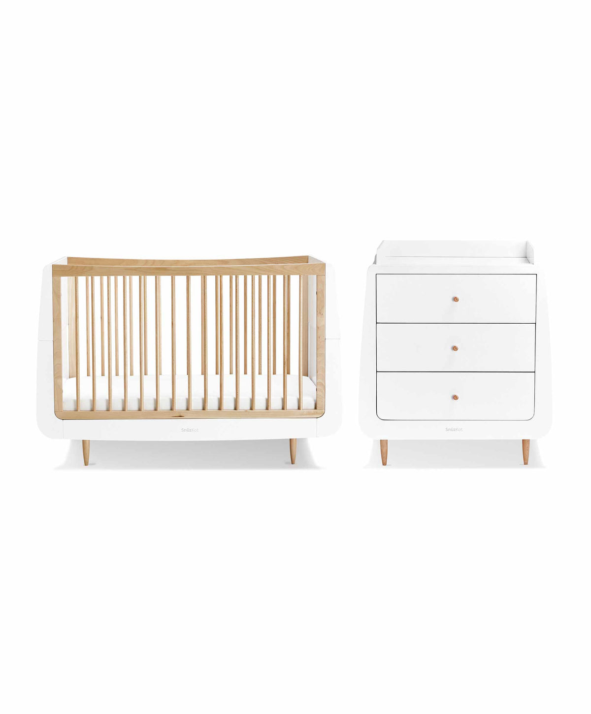 SnuzKot Cotbed Changing Unit Set Natural Mamas Papas UK