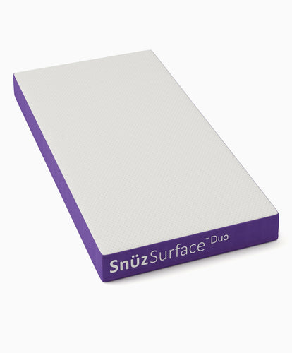 Snuz Cotbed Mattresses SnüzSurface Duo Cotbed Mattress - White/Purple